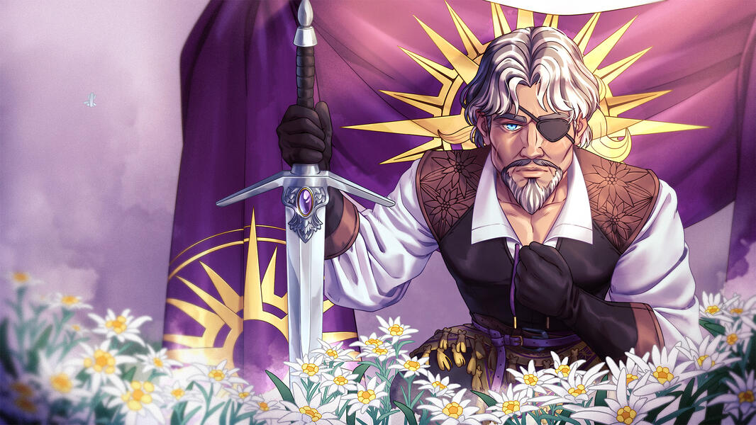 Your Blade, My Heart Title Screen